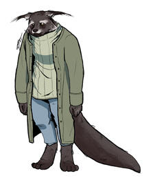 Anthro Binturong